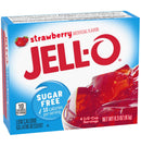 Jell-O Sugar Free Strawberry Gelatin Dessert, 0.3 OZ - Trustables