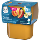 Gerber Baby Food, 2nd Foods, Apricots Mixed Fruit, 8 OZ