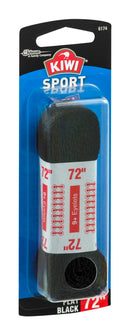 KIWI Sport Flat Lace Black 72", 1 PAIR - Trustables