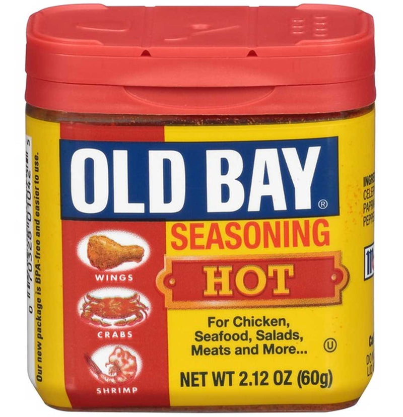 McCormick Old Bay Hot Seasoning, 2.12 OZ - Trustables