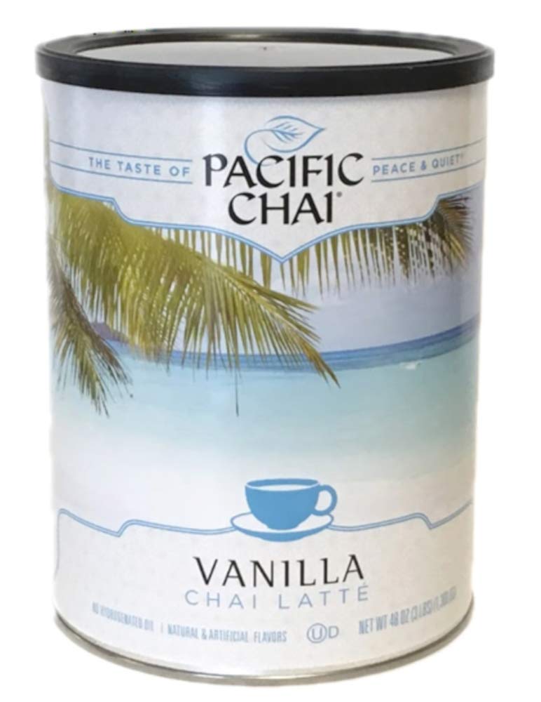 Pacific Chai Vanilla Chai Latte 48 OZ, Pacific Chai Vanilla Chai Latte 3 LB