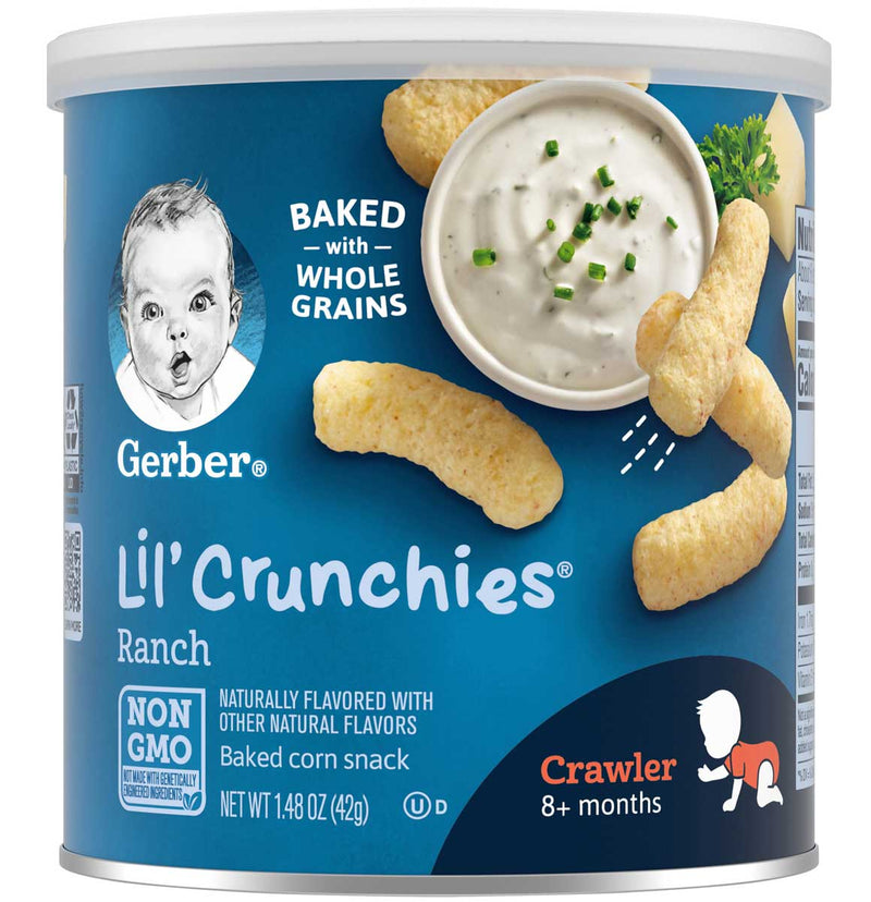 Gerber Lil' Crunchies, Ranch, 1.48 OZ - Trustables