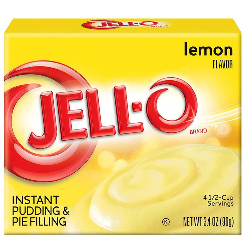 Jell-O Instant Lemon Pudding, 3.4 OZ - Trustables