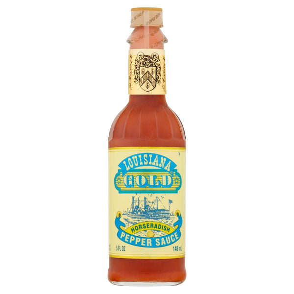 The Original Louisiana Gold, Horseradish Pepper Sauce, 5 OZ - Trustables