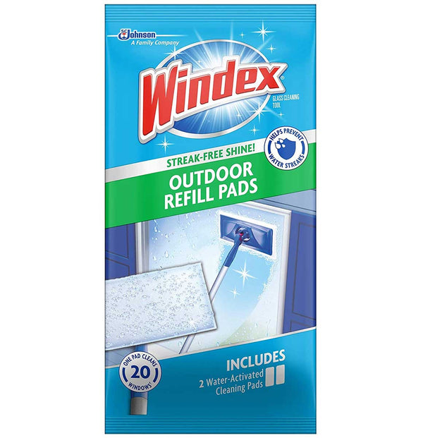 Windex Outdoor All-in-One Refill, 2 CT - Trustables