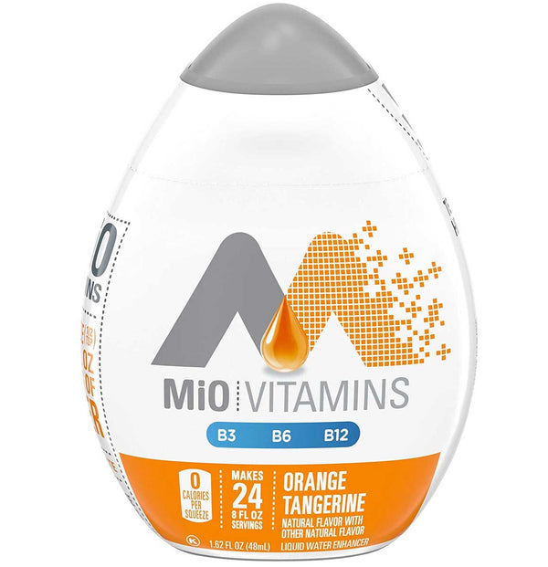 Mio Vitamins Liquid Water Enhancer, Orange Tangerine, 1.62 OZ - Trustables