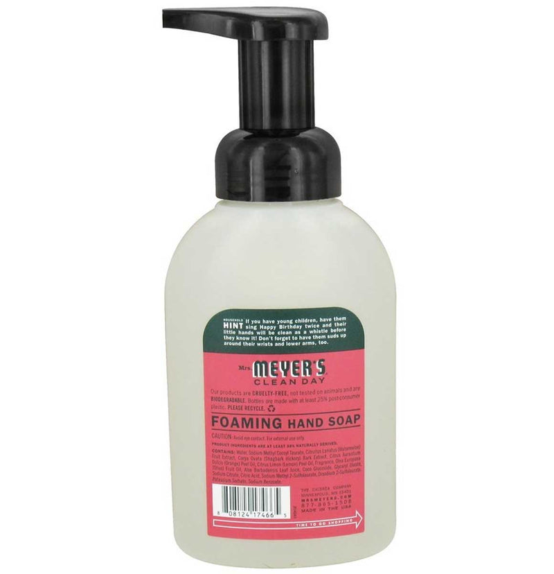 Mrs. Meyer's Clean Day Foaming Hand Soap, Watermelon Scent, 10 fl oz - Trustables