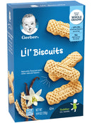 Gerber Lil' Biscuits, Vanilla Wheat, 4.44 OZ - Trustables