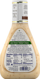 Ken's Steak House Lite Sweet Vidalia Onion Dressing, 16 Ounce - Trustables