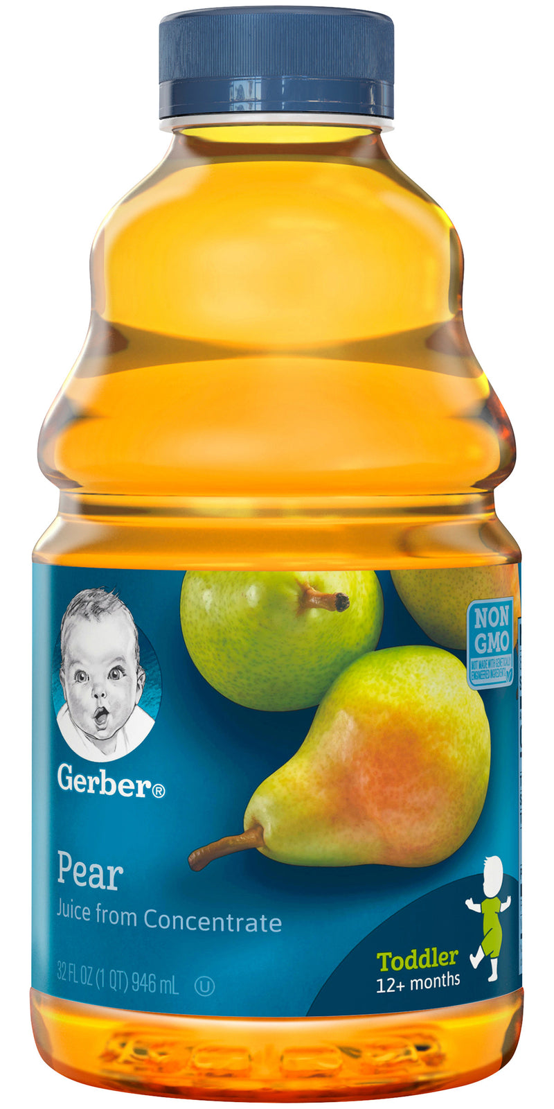 Gerber Nature Select Baby 100% Fruit Juice, Pear, 32 OZ - Trustables