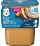 Gerber 2nd Foods Apple Banana with Mixed Cereal, 8 oz - Trustables