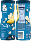 Gerber Puffs Variety Pack, 2 Strawberry Apple, 2 Banana, 2 Blueberry, 6 CT - Trustables