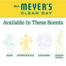 Mrs. Meyer's Clean Day Liquid Hand Soap Refill Bottle, Honeysuckle Scent, 33 fl oz - Trustables