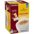 Gevalia K-Cup Pods with Froth Packet, Cappuccino, 6 CT - Trustables