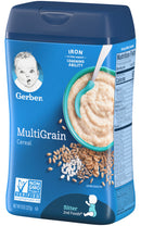 Gerber Baby Cereal, 2nd Foods, Non-GMO Multigrain, 8 OZ - Trustables