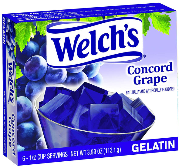 Welch's Concord Grape Gelatin, 1 CT - Trustables