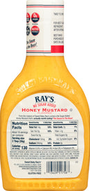 Rays No Sugar Added Honey Mustard Flavored Dipping Sauce, 16 Ounce - Trustables
