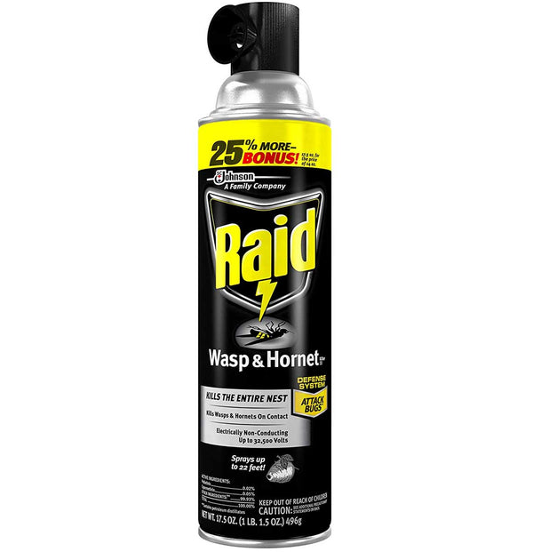 Raid Wasp and Hornet Spray, Raid Wasp & Hornet Spray