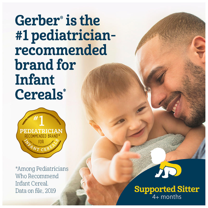 Gerber Baby Cereal, 1st Foods, Organic Oatmeal, 8 OZ - Trustables