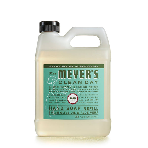 Basil soap refill, Mrs. Meyer's Basil Soap Refill,Basil soap, basil hand soap, Mrs. Meyer's Clean Day Basil Scented Liquid Hand Soap Refill Bottle