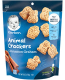 Gerber Cinnamon Graham Animal Crackers, 6 OZ - Trustables