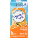 Crystal Light On The Go Packets, Classic Orange With Vitamin C and Calcium, 10 CT - Trustables