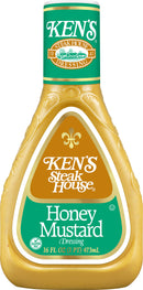 Ken's Steak House Honey Mustard Dressing , 16 Ounce - Trustables