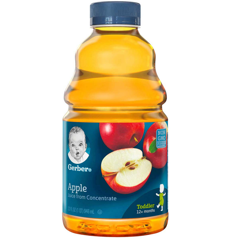 Gerber Nature Select Baby 100% Fruit Juice, Apple, 32 OZ - Trustables