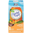 Crystal Light On-the-Go Peach Iced Tea Drink Mix, 10 CT - Trustables