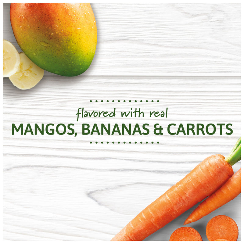 Gerber Organic Teethers Gentle Teething Wafers, Mango Banana Carrot, 1.7 OZ - Trustables