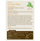 Traditional Medicinals Organic Lemon Balm Herbal Tea, 16 Tea Bags - Trustables