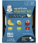 Gerber My 1st Fruits Starter Kit Banana, Pear & Apple, 12 OZ