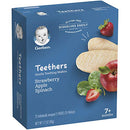 Gerber Teethers Gentle Teething Wafers, Strawberry Apple Spinach, 1.7 OZ - Trustables