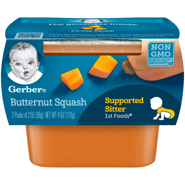 Gerber 1st Foods, Butternut squash, 4 OZ - Trustables