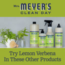 Mrs. Meyer's Clean Day Liquid Hand Soap Bottle, Lemon Verbena Scent, 12.5 fl oz - Trustables
