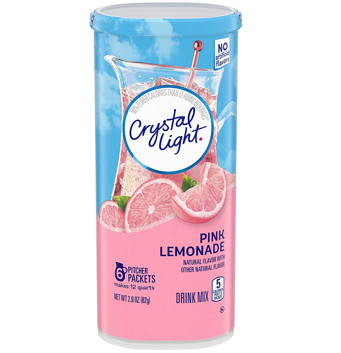 Crystal Light Multiserve Sugar Free Pink Lemonade Drink, 2.9 OZ