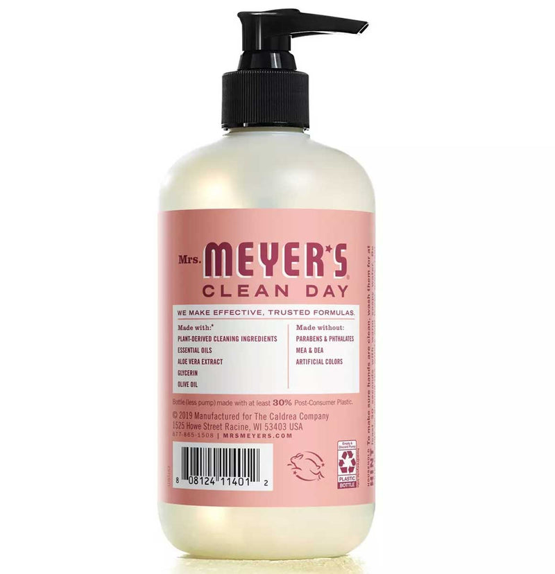 Mrs. Meyer's  Liquid hand Soap Rose, 12.5 OZ - Trustables