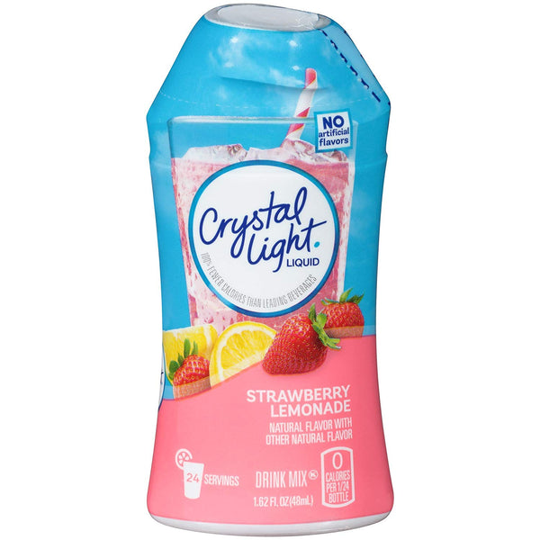Crystal Light Liquid Drink Mix, Strawberry Lemonade, 1.62 OZ - Trustables