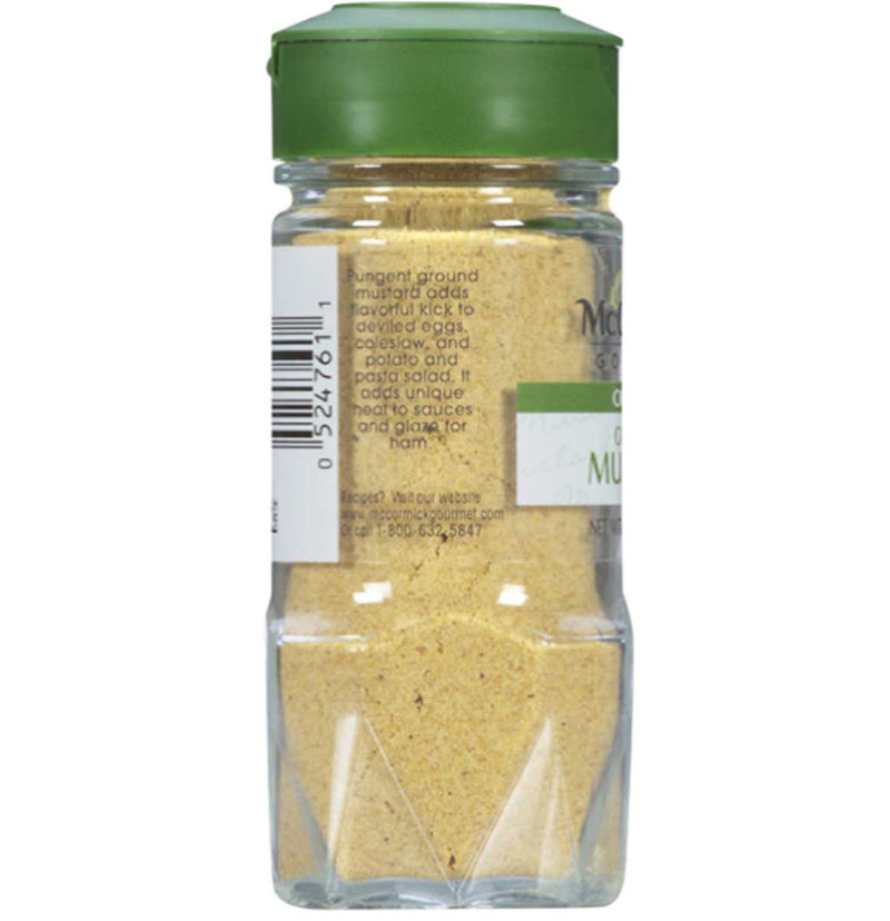 McCormick Gourmet Organic Mustard Seed Ground, 1.75 OZ - Trustables