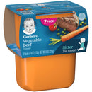 Gerber 2nd Foods Vegetable Beef, 8 oz
