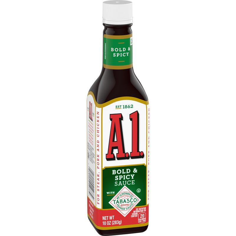 A.1. Bold & Spicy Sauce Bottle, 10 OZ - Trustables