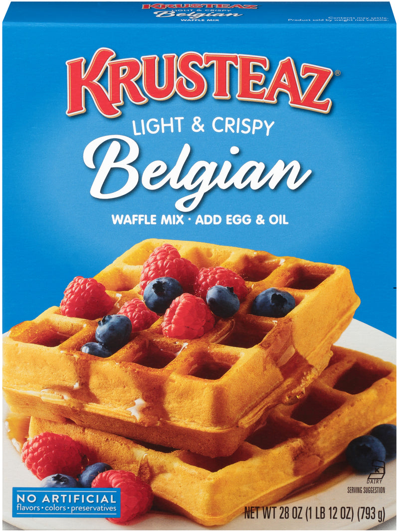 Krusteaz Belgian Waffle Mix, Krusteaz Belgian Waffle Mix 280z