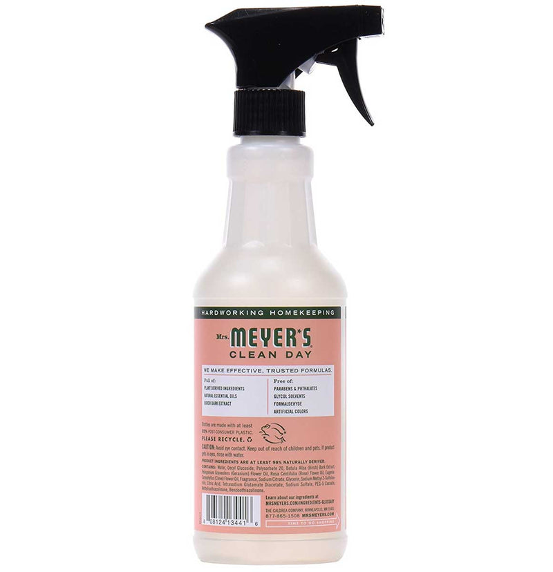 Mrs. Meyer's Clean Day Multi-Surface Everyday Cleaner, Geranium Scent, 16 ounce bottle - Trustables