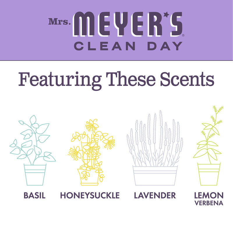 Mrs. Meyer's Clean Day Liquid Hand Soap, Lilac Scent, 12.5 ounce bottle - Trustables