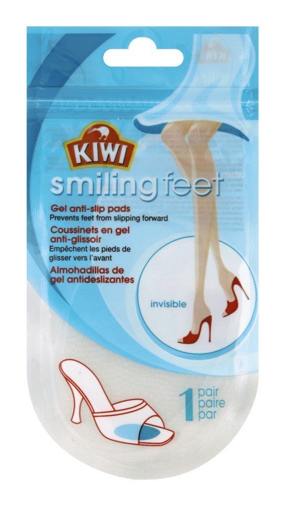 KIWI Smiling Feet Women's Anti Slip Pads Gel Cushions, 1 PAIR - Trustables