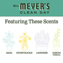 Mrs. Meyer's Clean Day Dryer Sheets, Basil Scent, 80 ct - Trustables
