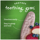 Gerber Organic Teethers Gentle Teething Wafers, Blueberry Apple Beet, 1.7 OZ - Trustables