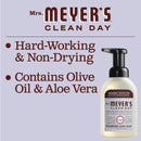 Mrs. Meyer's Clean Day Foaming Hand Soap, Lavender Scent, 10 fl oz - Trustables