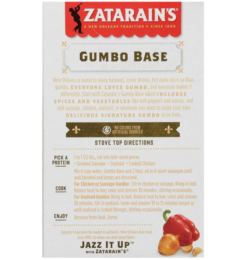 Zatarain's Gumbo Base, 4.5 OZ - Trustables