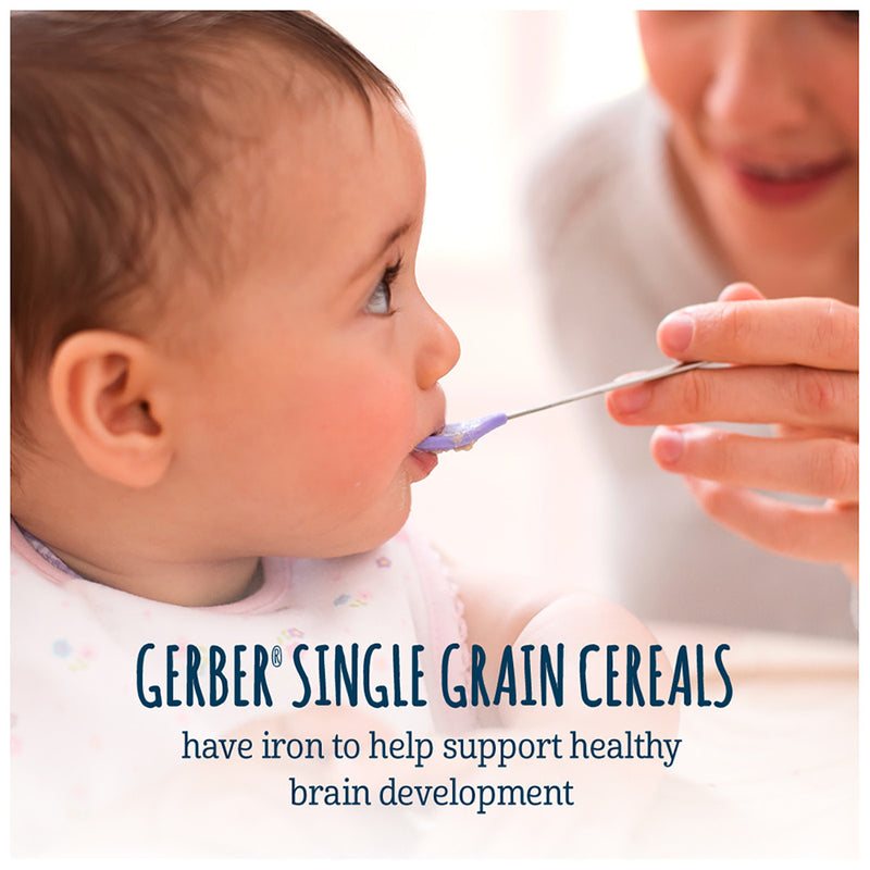 Gerber Baby Cereal, 1st Foods, Rice, 8 OZ - Trustables